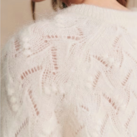 Sezane Poppy Jumper Ecru XS - Picture 5 of 5